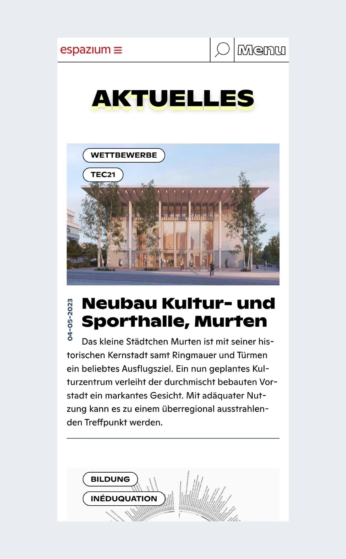 Espazium responsive